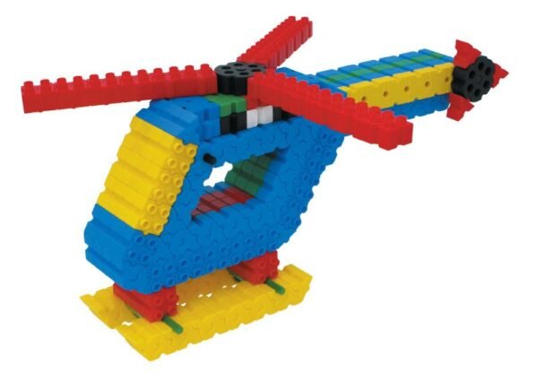 Blocos de Montar Educativo de Plástico Linha Junior 355 Plus | Brinquedo Educativo Blocos de Montar - Imagem 4